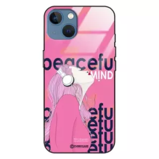 Etui Black Case Glass Hipster Babe do APPLE IPHONE 14 Chill Vibe ST_HIB122