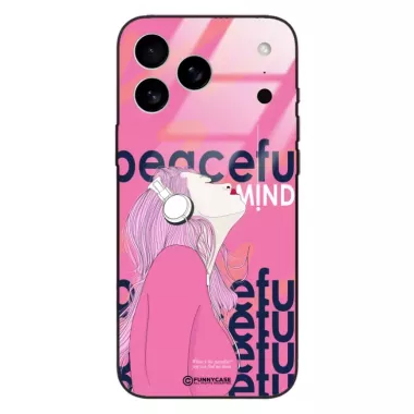 Etui Black Case Glass Hipster Babe do APPLE IPHONE 17 PRO MAX Chill Vibe ST_HIB122