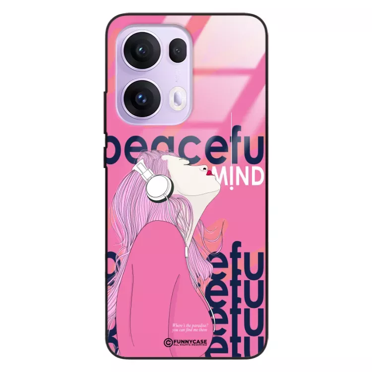 Etui Black Case Glass Hipster Babe do OPPO RENO 13 PRO 5G Chill Vibe ST_HIB122