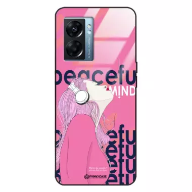 Etui Black Case Glass Hipster Babe do OPPO K10 5G Chill Vibe ST_HIB122