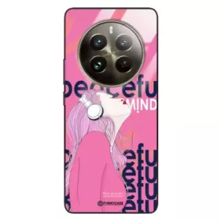 Etui Black Case Glass Hipster Babe do REALME 12 PRO Chill Vibe ST_HIB122