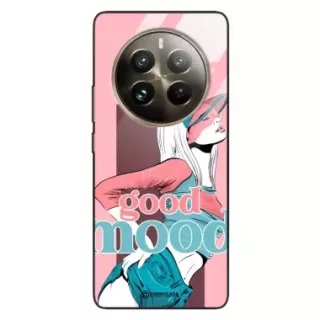 Etui Black Case Glass Hipster Babe do REALME 12 PRO PLUS Glamour ST_HIB123