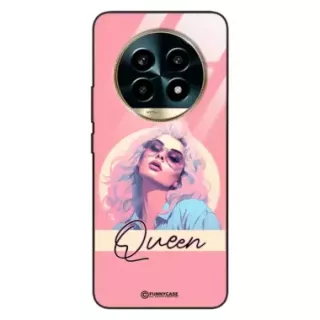 Etui Black Case Glass Hipster Babe do REALME 13 PRO 5G Glamour Queen ST_HIB100