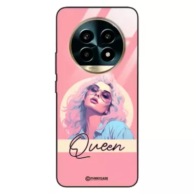 Etui Black Case Glass Hipster Babe do REALME 13 PRO 5G Glamour Queen ST_HIB100