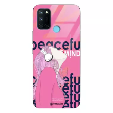 Etui Black Case Glass Hipster Babe do REALME C17 Chill Vibe ST_HIB122