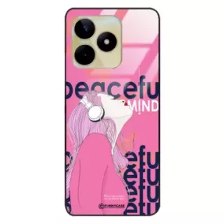 Etui Black Case Glass Hipster Babe do REALME C53 4G Chill Vibe ST_HIB122