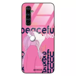 Etui Black Case Glass Hipster Babe do REALME X50 PRO  Chill Vibe ST_HIB122