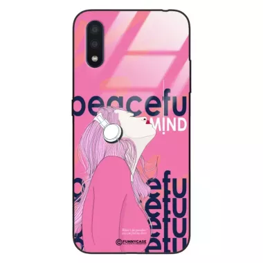 Etui Black Case Glass Hipster Babe do SAMSUNG A01 Chill Vibe ST_HIB122