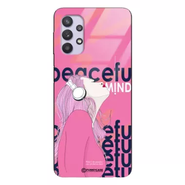 Etui Black Case Glass Hipster Babe do SAMSUNG M32 5G Chill Vibe ST_HIB122