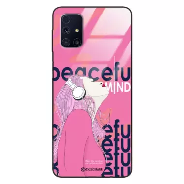 Etui Black Case Glass Hipster Babe do SAMSUNG M31S Chill Vibe ST_HIB122