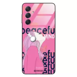 Etui Black Case Glass Hipster Babe do SAMSUNG M54 5G Chill Vibe ST_HIB122