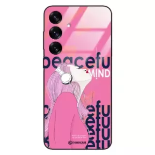 Etui Black Case Glass Hipster Babe do SAMSUNG S25 Chill Vibe ST_HIB122