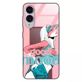 Etui Black Case Glass Hipster Babe do SAMSUNG S25 EDGE Glamour ST_HIB123