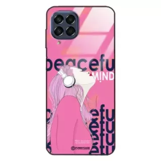 Etui Black Case Glass Hipster Babe do SAMSUNG M53 5G Chill Vibe ST_HIB122