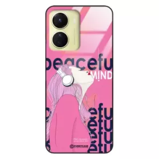 Etui Black Case Glass Hipster Babe do VIVO Y16 Chill Vibe ST_HIB122