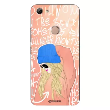 Etui Black Case Glass Hipster Babe do VIVO Y83 Lifestyle ST_HIB114