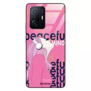 Etui Black Case Glass Hipster Babe do XIAOMI 11T PRO 5G Chill Vibe ST_HIB122