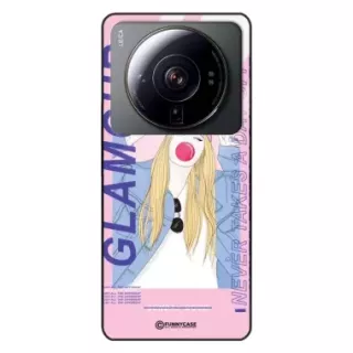 Etui Black Case Glass Hipster Babe do XIAOMI Mi 12s ULTRA Glamour ST_HIB118