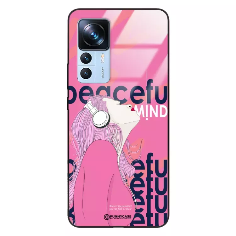 Etui Black Case Glass Hipster Babe do XIAOMI 12T PRO Chill Vibe ST_HIB122