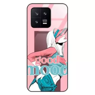 Etui Black Case Glass Hipster Babe do XIAOMI MI 13 Glamour ST_HIB123