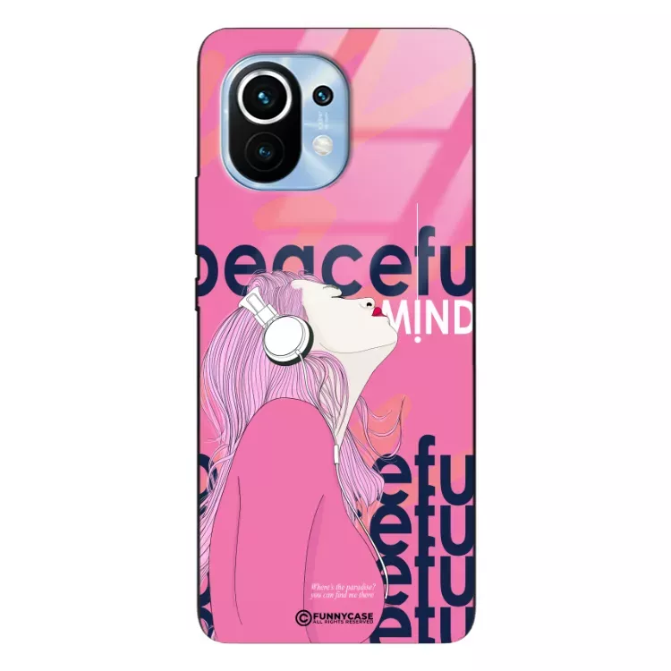 Etui Black Case Glass Hipster Babe do XIAOMI Mi 11 Chill Vibe ST_HIB122