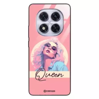 Etui Black Case Glass Hipster Babe do XIAOMI NOTE 14 PRO 5G Glamour Queen ST_HIB100
