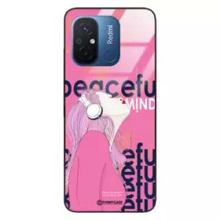 Etui Black Case Glass Hipster Babe do XIAOMI REDMI 12C Chill Vibe ST_HIB122