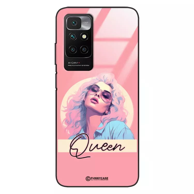 Etui Black Case Glass Hipster Babe do XIAOMI REDMI NOTE 11s Glamour Queen ST_HIB100