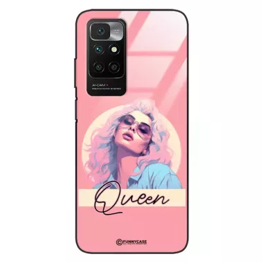 Etui Black Case Glass Hipster Babe do XIAOMI REDMI NOTE 11s Glamour Queen ST_HIB100