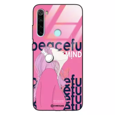 Etui Black Case Glass Hipster Babe do XIAOMI REDMI NOTE 8 Chill Vibe ST_HIB122