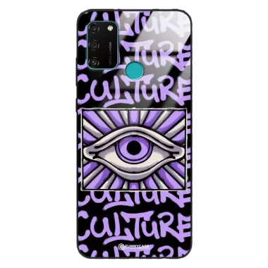 Etui Black Case Glass Rebel Zone do HUAWEI HONOR 9A Kultura Steet Art. ST_RZC109