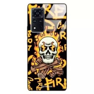 Etui Black Case Glass Rebel Zone do HUAWEI HONOR VIEW 40 Mistyczne ST_RZC113