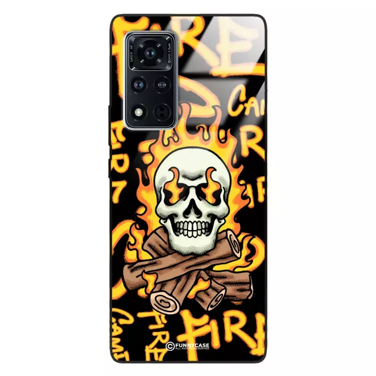 Etui Black Case Glass Rebel Zone do HUAWEI HONOR VIEW 40 Mistyczne ST_RZC113