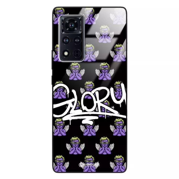 Etui Black Case Glass Rebel Zone do HUAWEI HONOR VIEW V40 5G Street Art. ST_RZC115