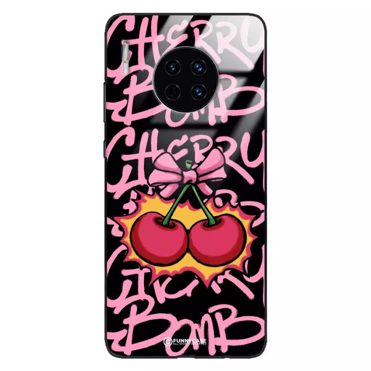 Etui Black Case Glass Rebel Zone do HUAWEI MATE 30 Graffiti Glory Art. ST_RZC117