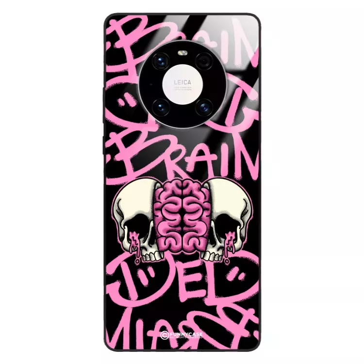 Etui Black Case Glass Rebel Zone do HUAWEI MATE 40  Cherry Bomb ST_RZC119