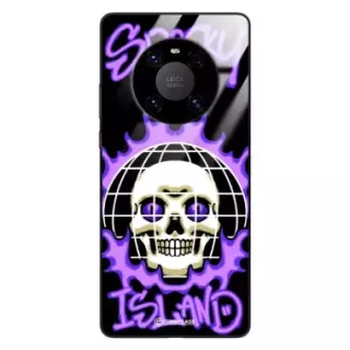 Etui Black Case Glass Rebel Zone do HUAWEI MATE 40 PRO Spooky Island ST_RZC103