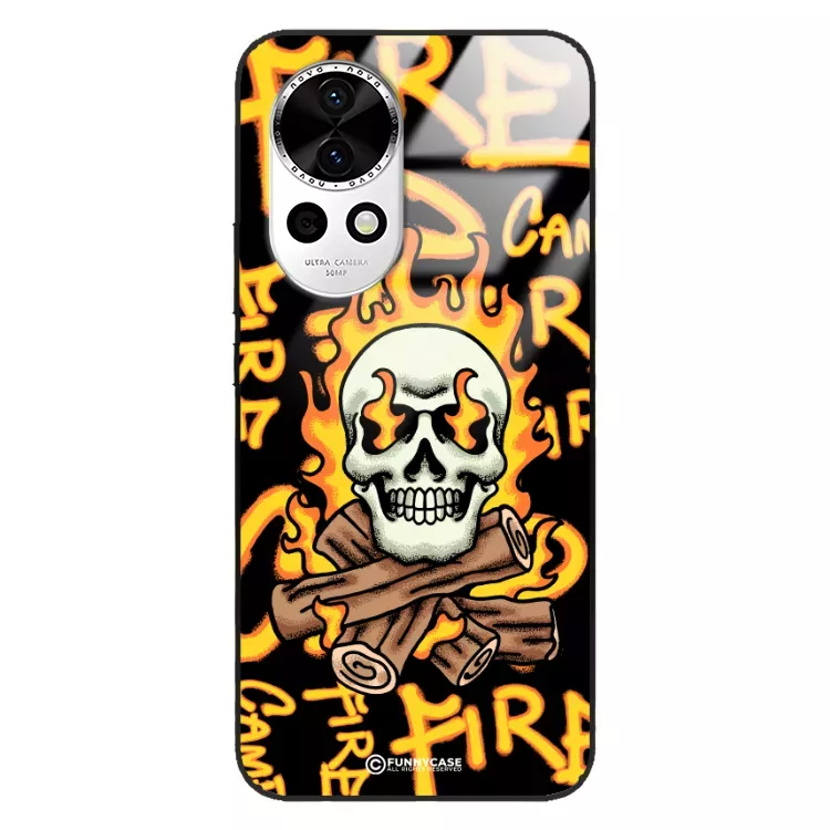 Etui Black Case Glass Rebel Zone do HUAWEI NOVA 12 Mistyczne ST_RZC113