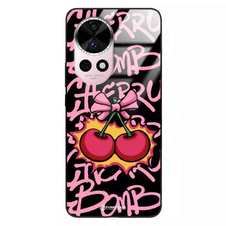 Etui Black Case Glass Rebel Zone do HUAWEI NOVA 12 ULTRA Graffiti Glory Art. ST_RZC117