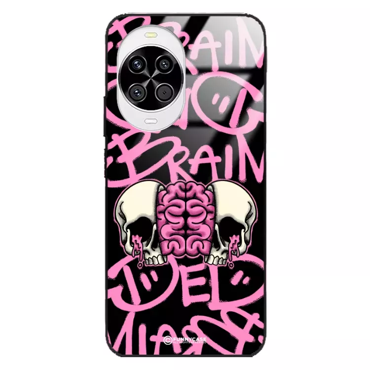 Etui Black Case Glass Rebel Zone do HUAWEI NOVA 14 5G Cherry Bomb ST_RZC119