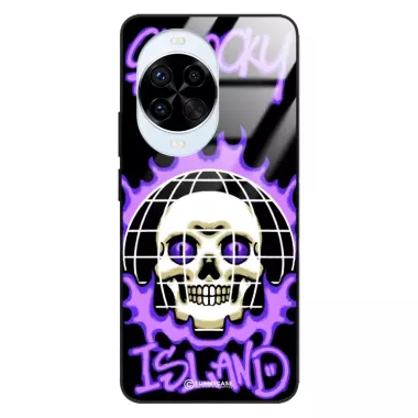 Etui Black Case Glass Rebel Zone do HUAWEI NOVA 14 PRO 5G Spooky Island ST_RZC103