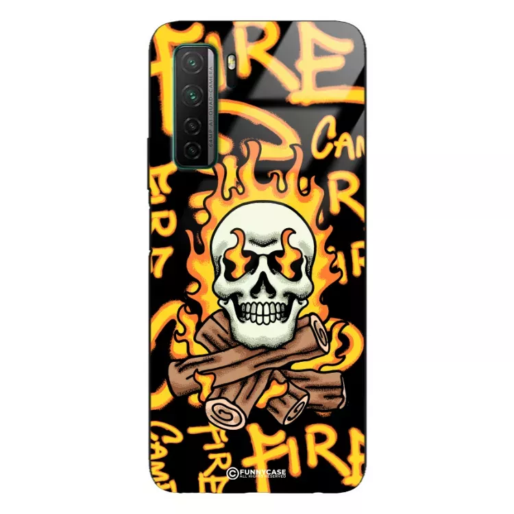 Etui Black Case Glass Rebel Zone do HUAWEI NOVA 7SE Mistyczne ST_RZC113