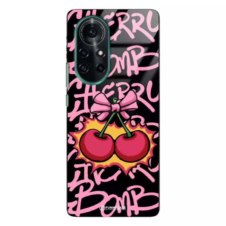 Etui Black Case Glass Rebel Zone do HUAWEI NOVA 8 Graffiti Glory Art. ST_RZC117