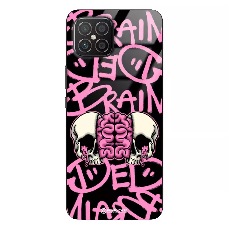 Etui Black Case Glass Rebel Zone do HUAWEI NOVA 8 SE Cherry Bomb ST_RZC119
