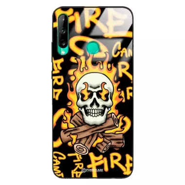 Etui Black Case Glass Rebel Zone do HUAWEI P40 LITE E Mistyczne ST_RZC113