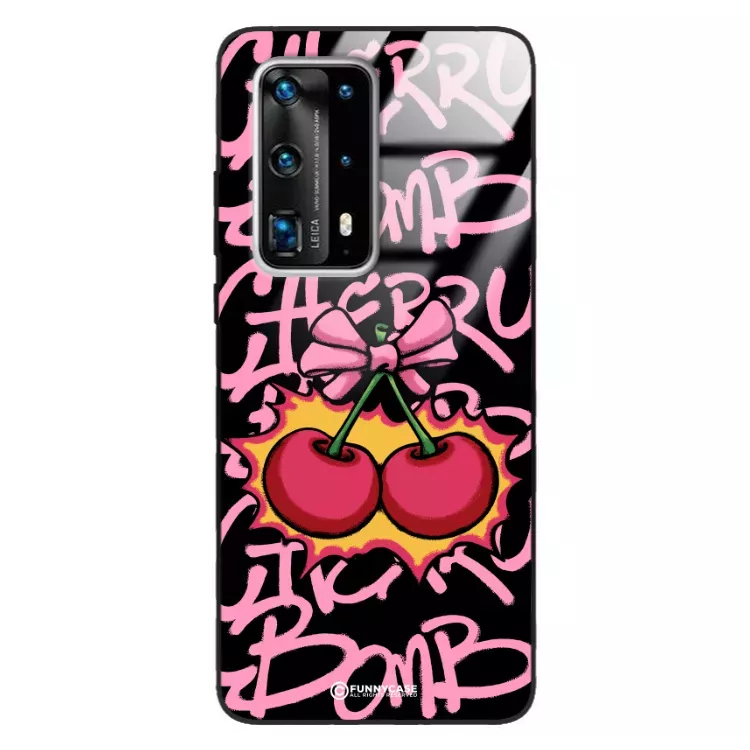 Etui Black Case Glass Rebel Zone do HUAWEI P40 PRO PLUS Graffiti Glory Art. ST_RZC117
