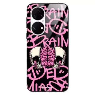 Etui Black Case Glass Rebel Zone do HUAWEI P50 Cherry Bomb ST_RZC119