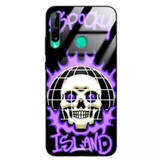 Etui Black Case Glass Rebel Zone do HUAWEI Y7P 2020 Spooky Island ST_RZC103
