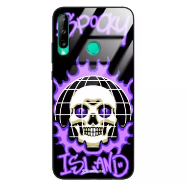 Etui Black Case Glass Rebel Zone do HUAWEI Y7P 2020 Spooky Island ST_RZC103
