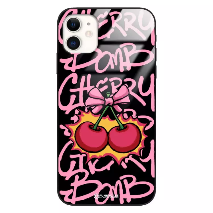 Etui Black Case Glass Rebel Zone do APPLE IPHONE 11 Graffiti Glory Art. ST_RZC117